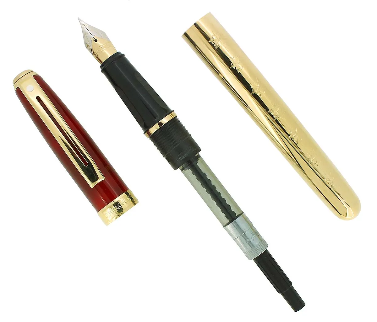 1997 SHEAFFER HOLIDAY ORIGINALS "THE SNOW PEN" FOUNTAIN PEN MINT IN BOX NEVER INKED