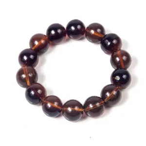 25% OFF - Faux Amber Beads