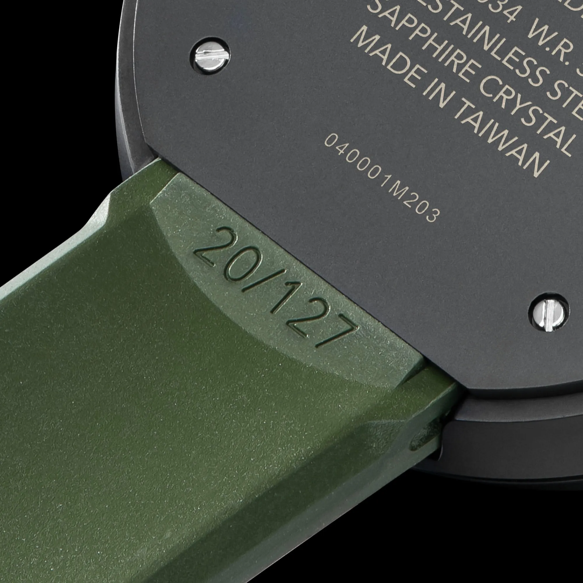 4D Concrete Watch Decade Anniversary Edition - Moss