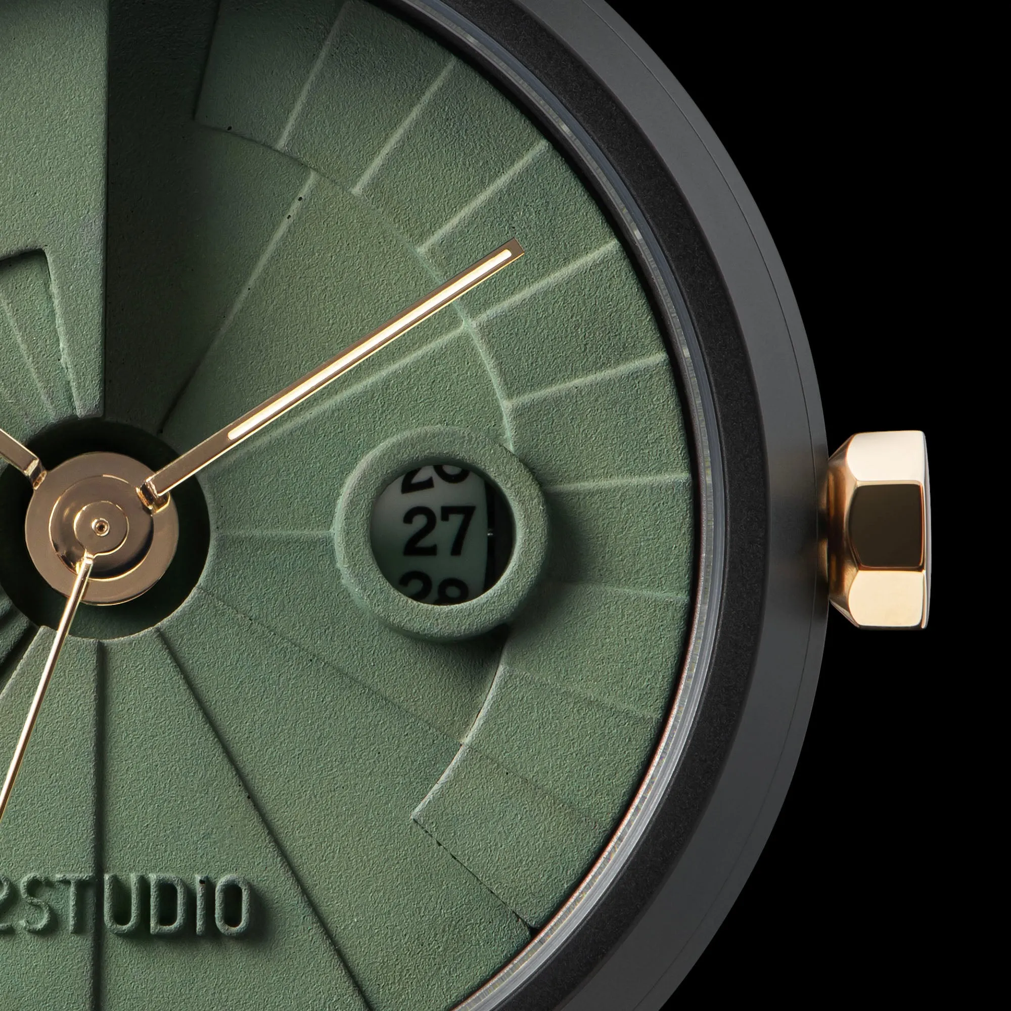 4D Concrete Watch Decade Anniversary Edition - Moss