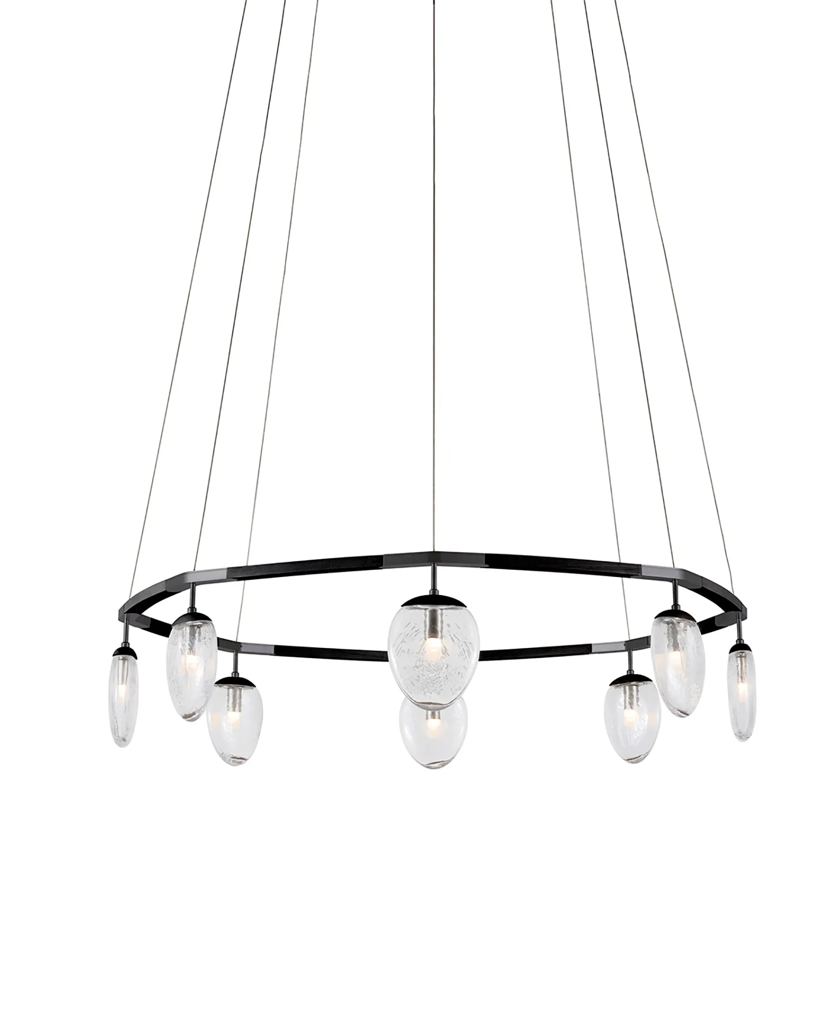 8 Light Foliole Chandelier