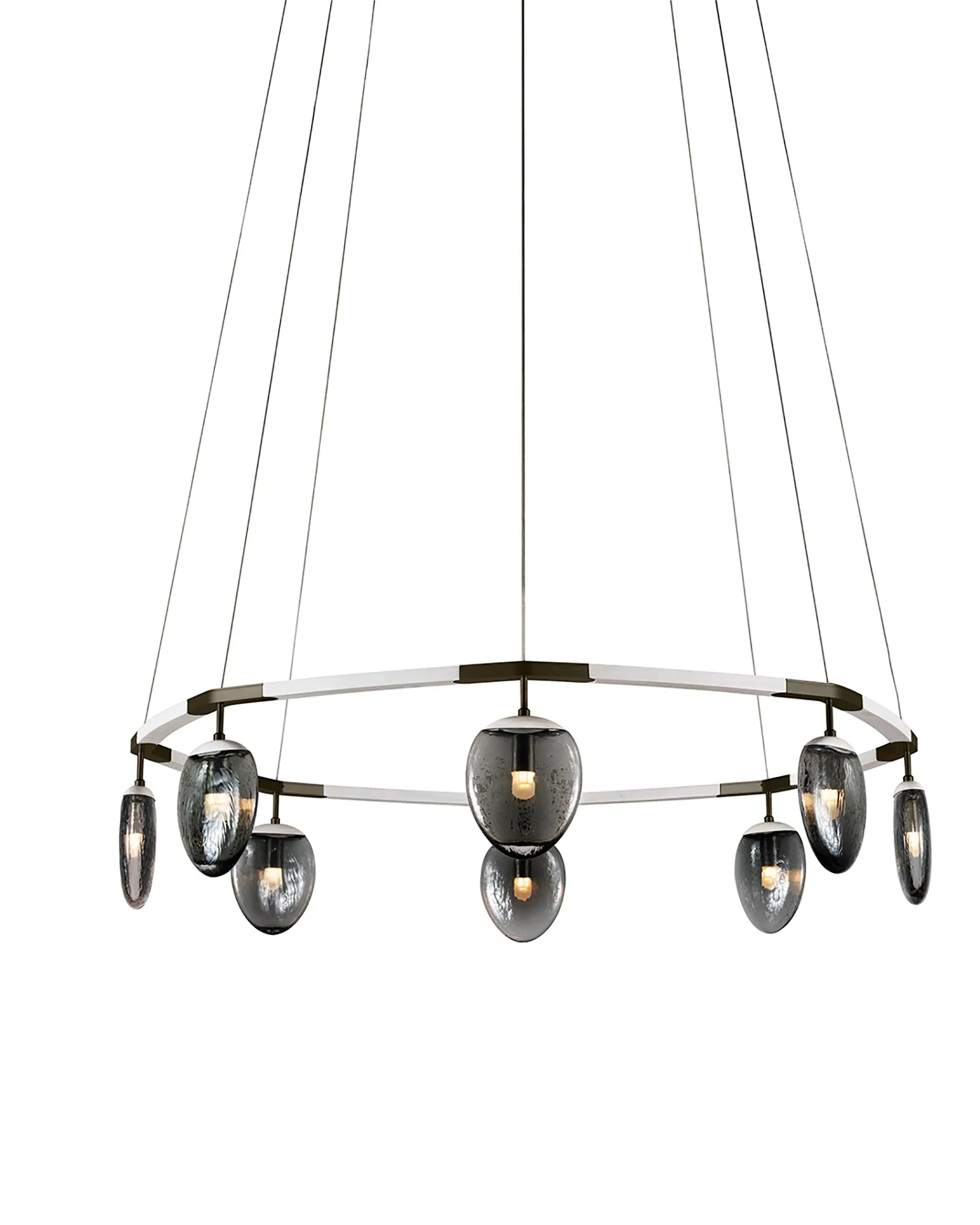8 Light Foliole Chandelier