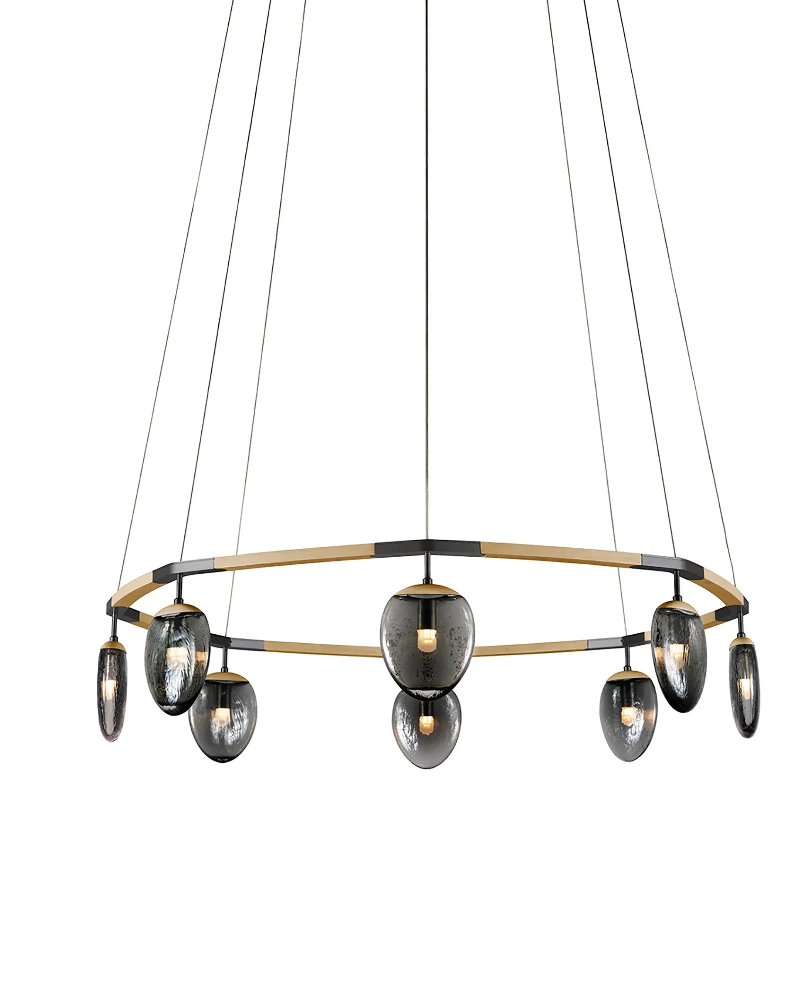 8 Light Foliole Chandelier