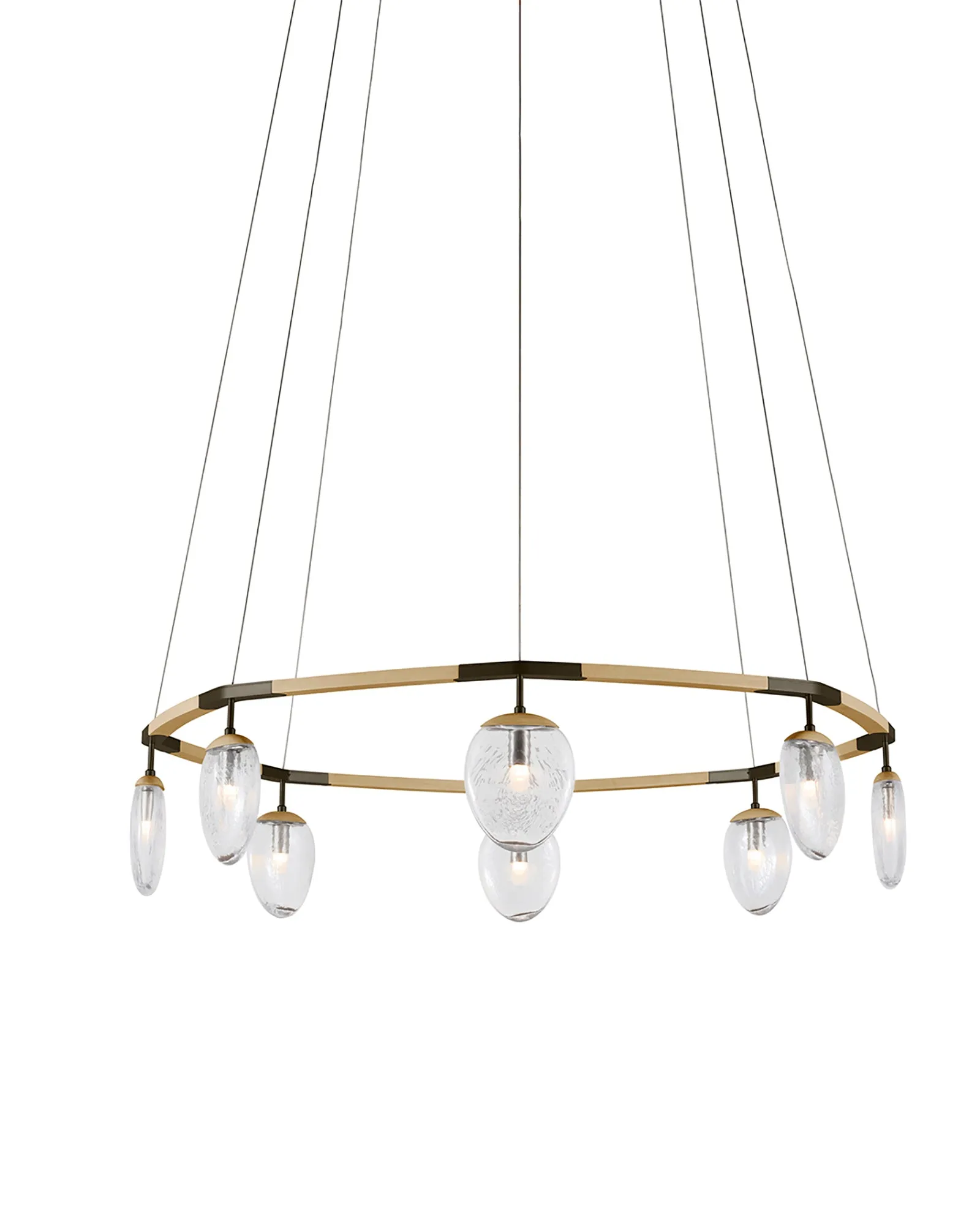 8 Light Foliole Chandelier