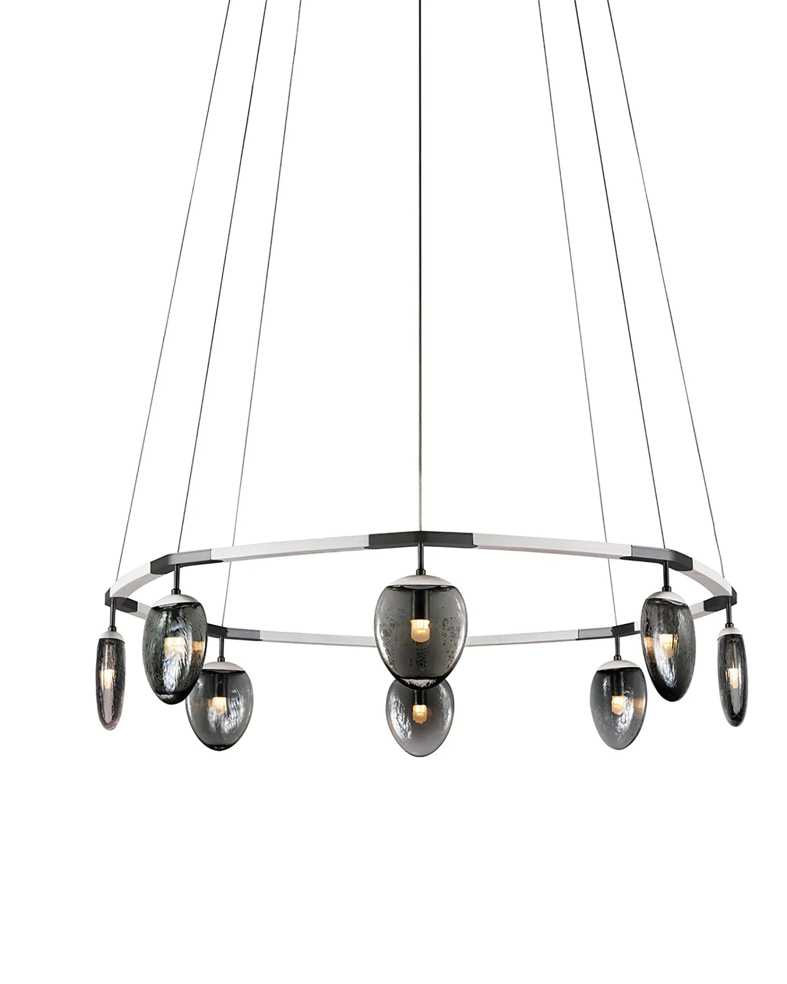 8 Light Foliole Chandelier