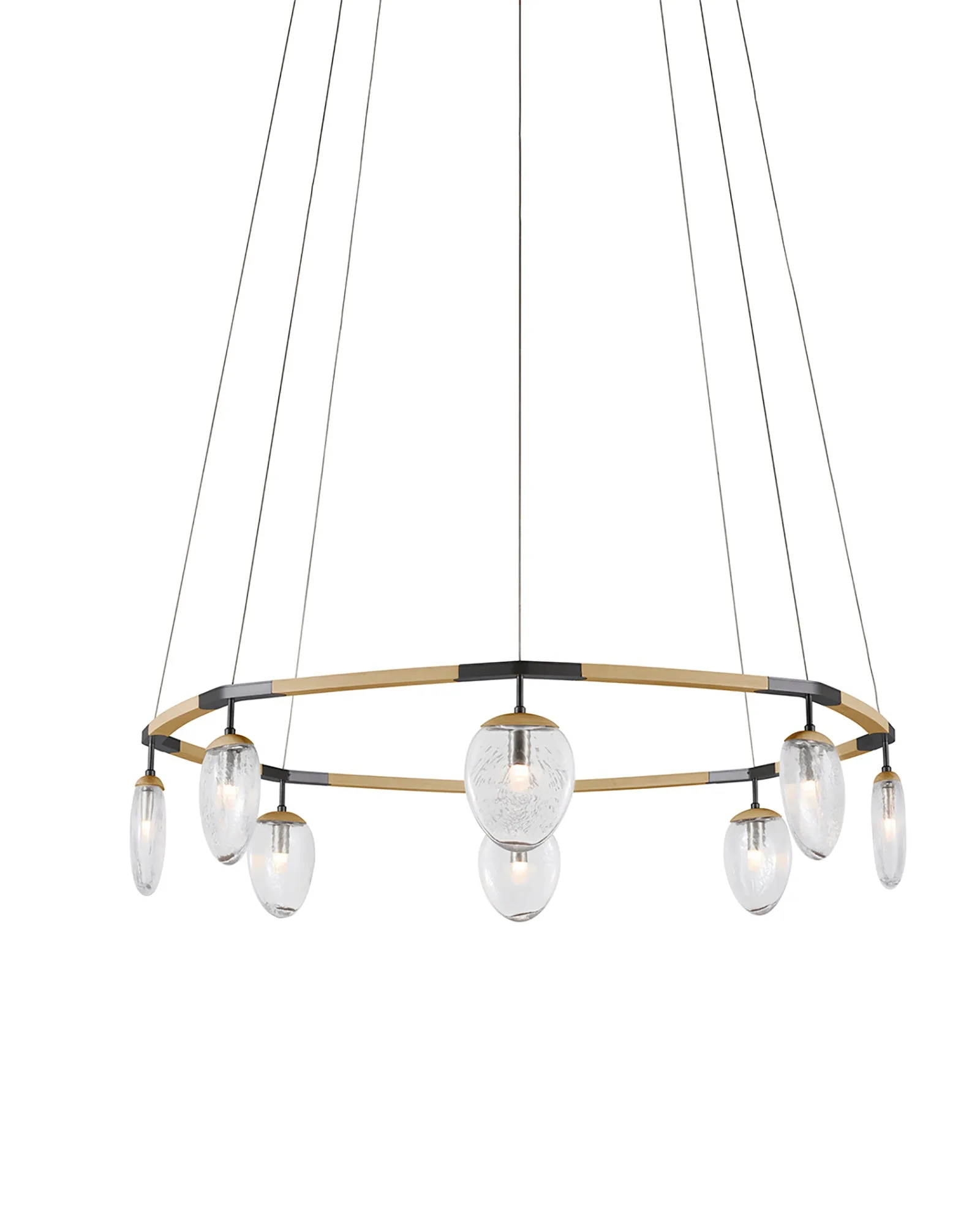 8 Light Foliole Chandelier