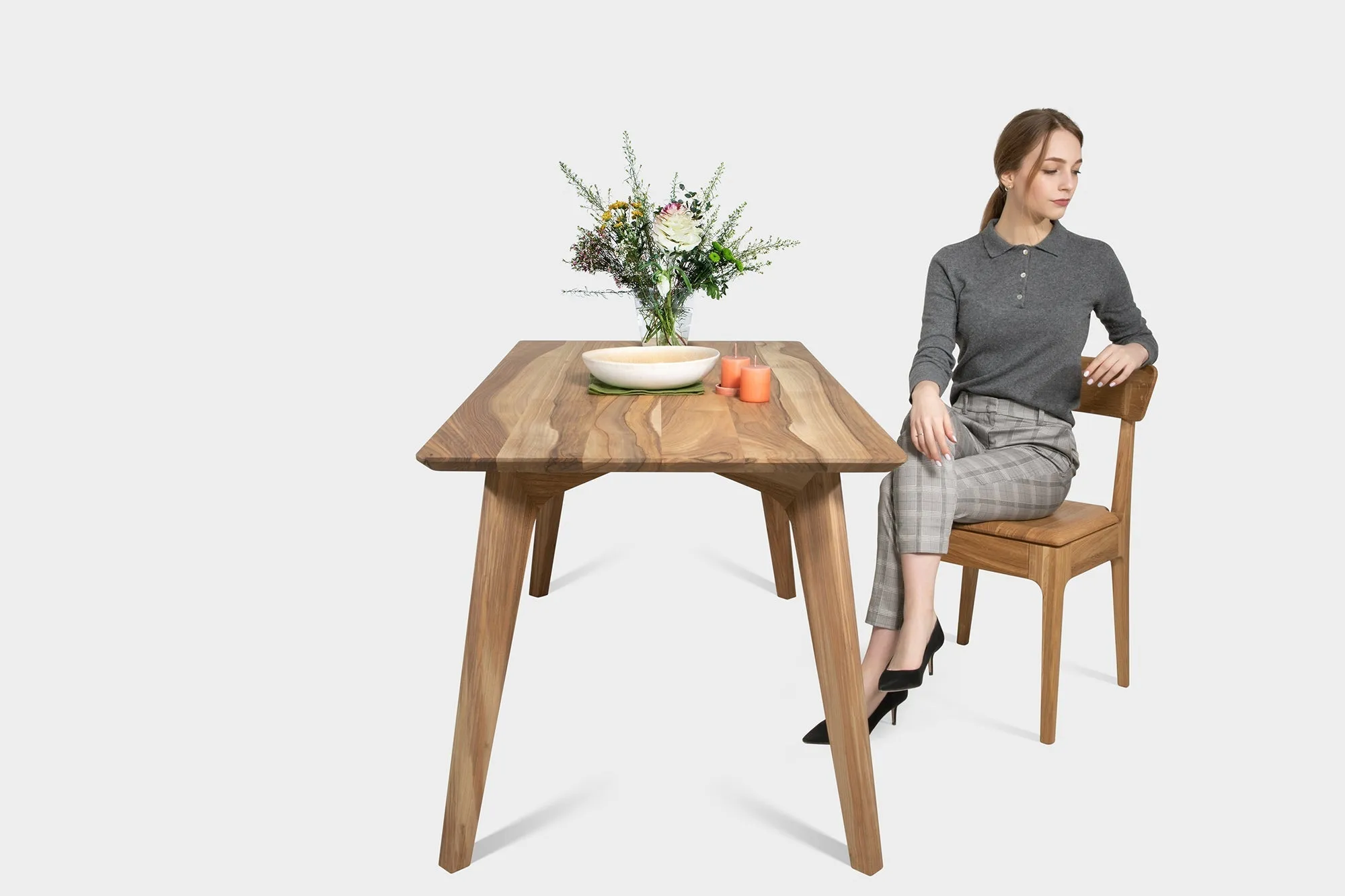 AMBER S | Walnut Dining Table