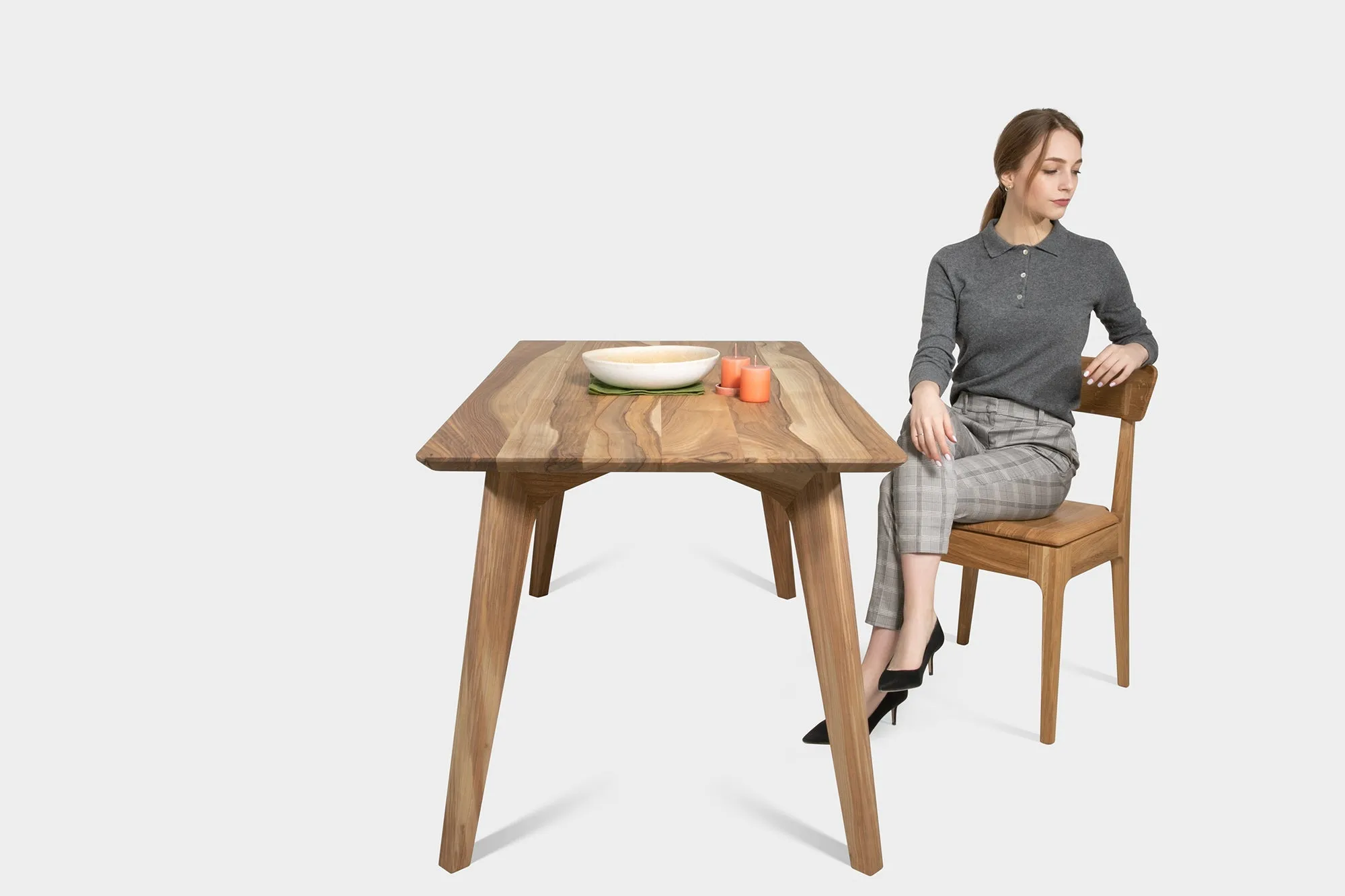 AMBER S | Walnut Dining Table