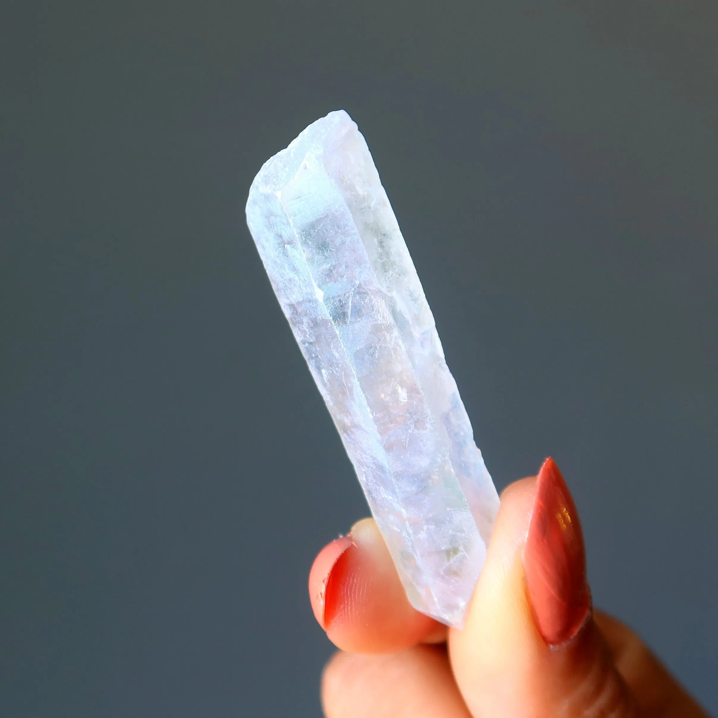 Aura Quartz Point Raw Rainbow Happy Crystal