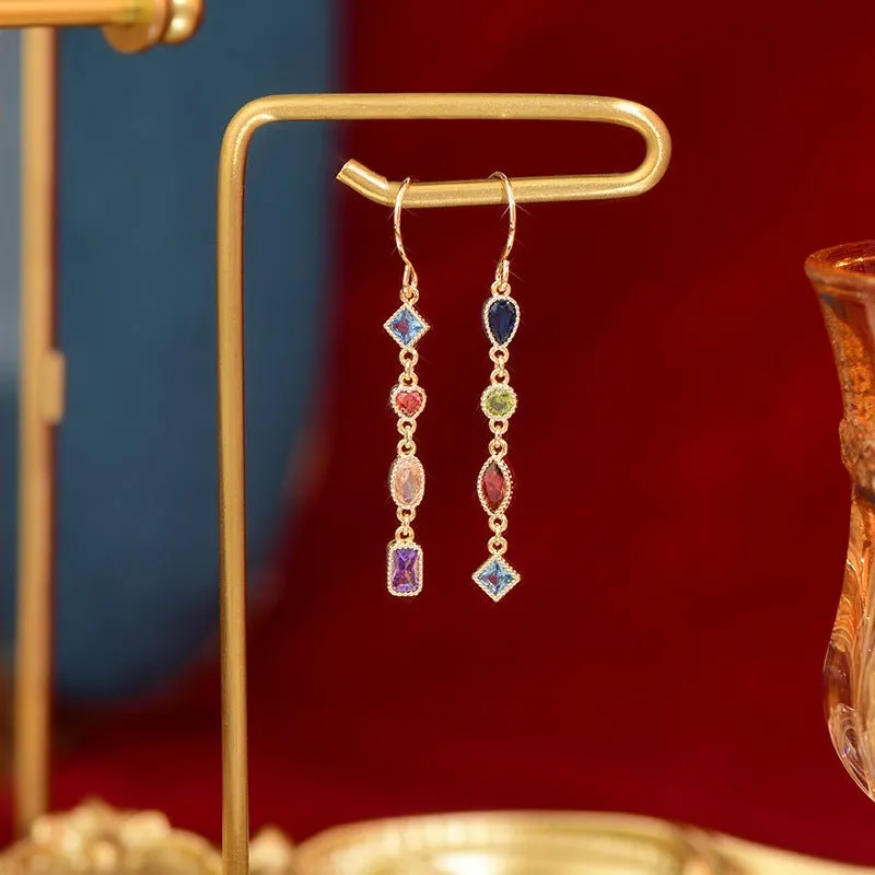 Baroque Drop Earrings - Deborah