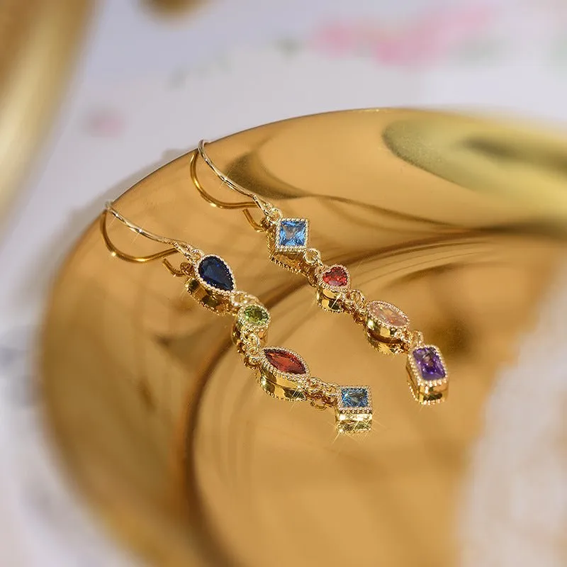 Baroque Drop Earrings - Deborah