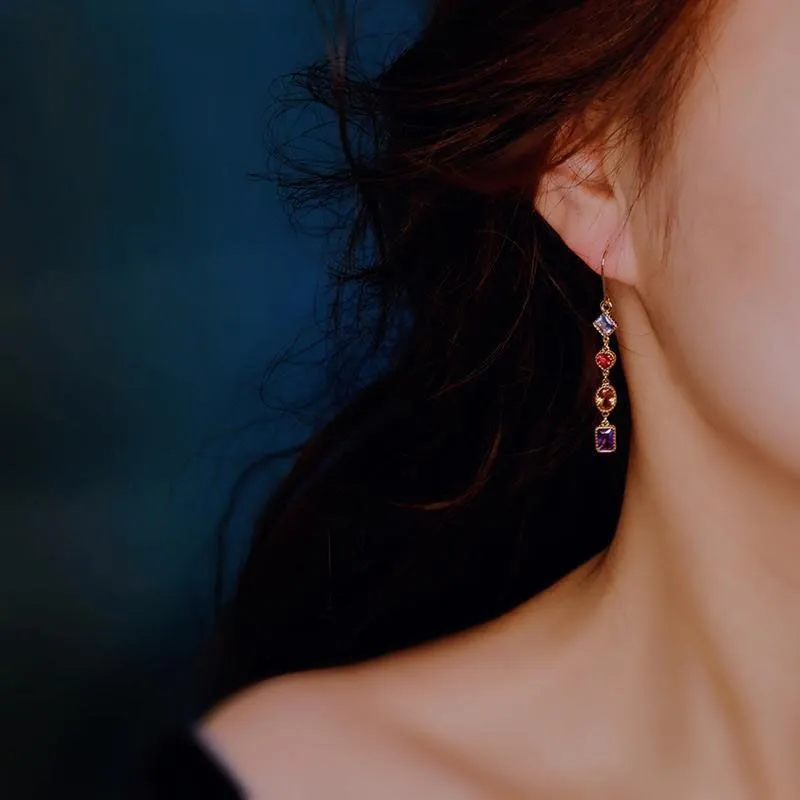 Baroque Drop Earrings - Deborah