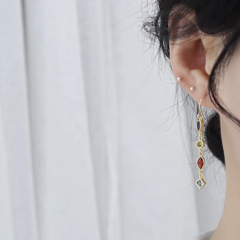 Baroque Drop Earrings - Deborah