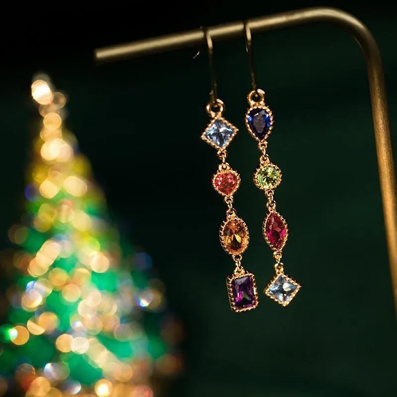 Baroque Drop Earrings - Deborah