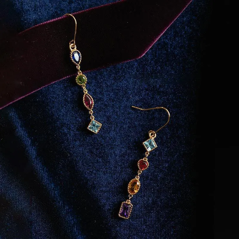 Baroque Drop Earrings - Deborah