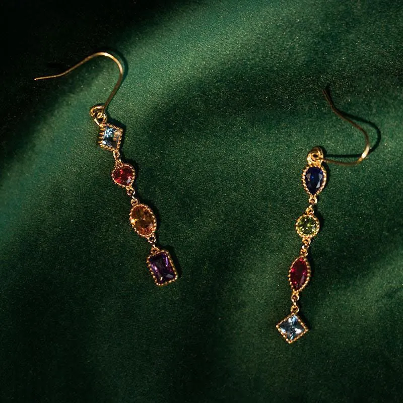 Baroque Drop Earrings - Deborah