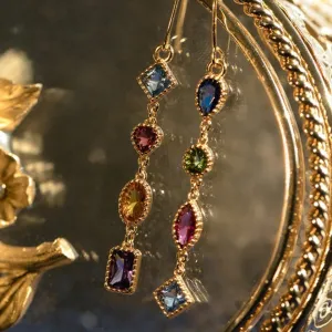 Baroque Drop Earrings - Deborah
