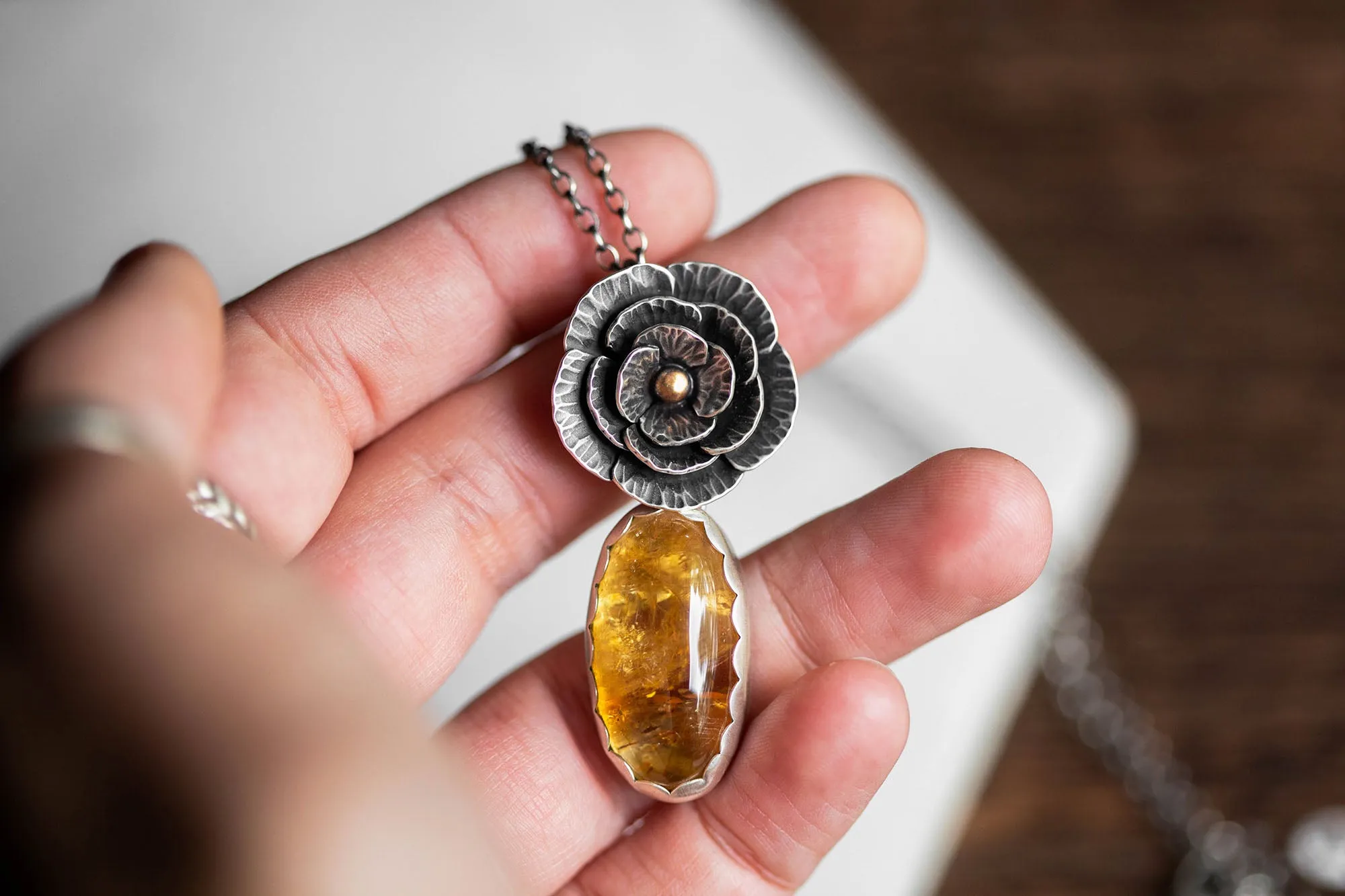 Bee Bloom Necklace | #1