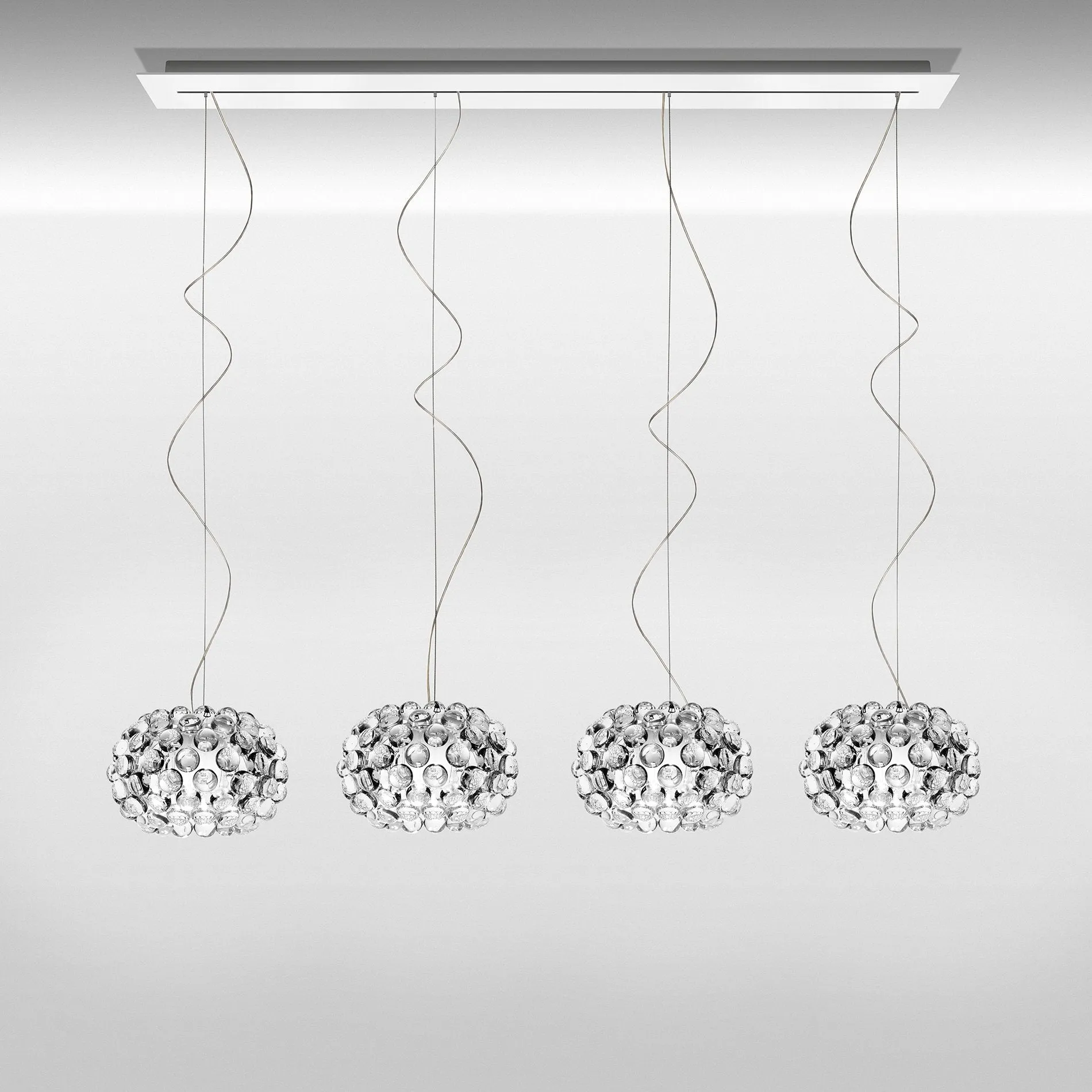 Caboche Long Linear Multi Light Pendant Light