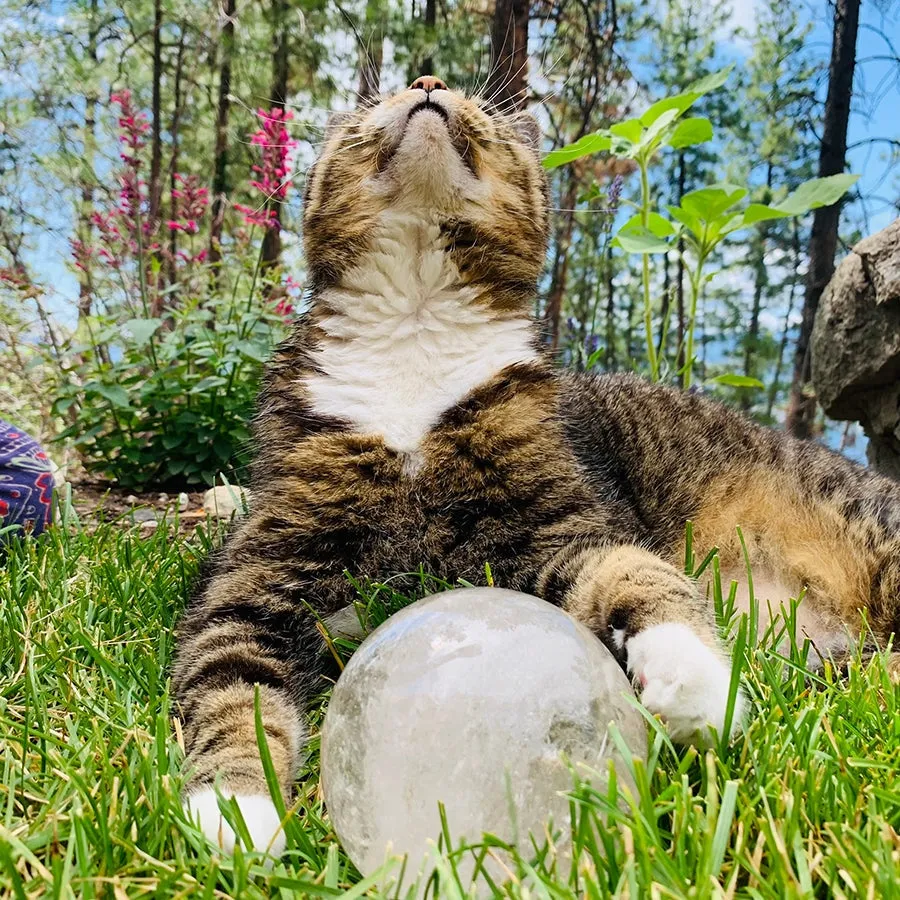 Crystal Quartz Scrying Orb