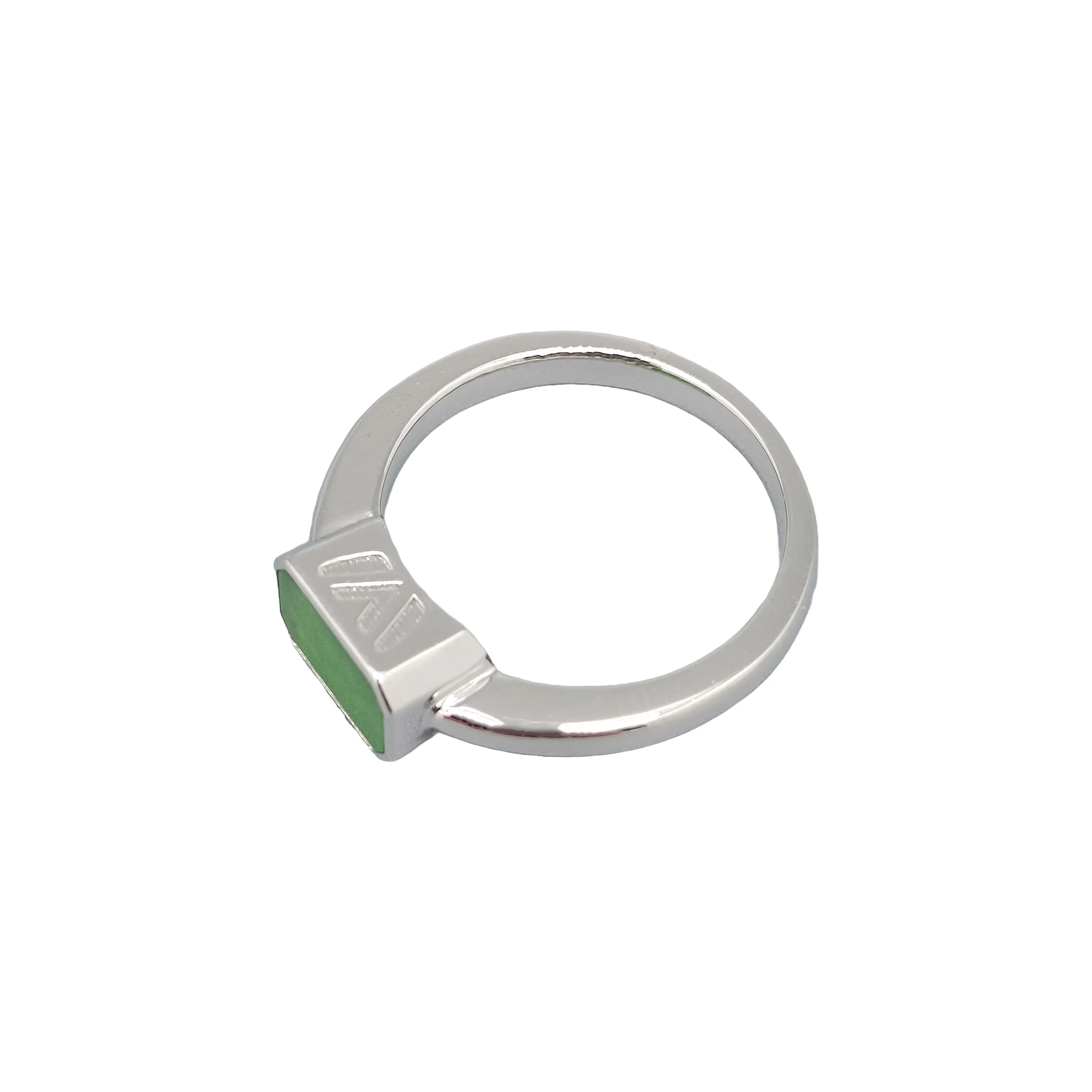 Cube Jade Ring