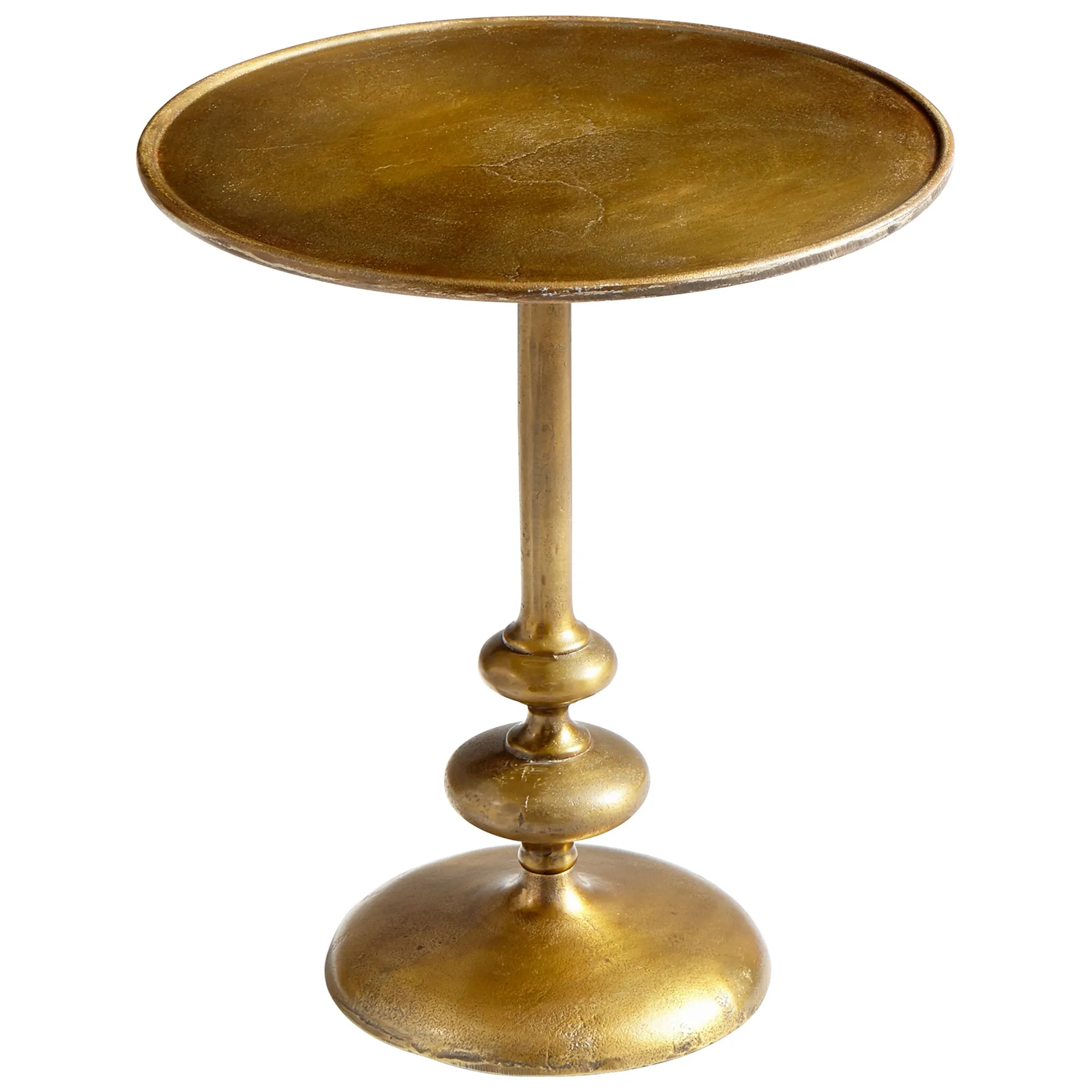 Cyan Design 08304 Tote Side Table - Antique Brass