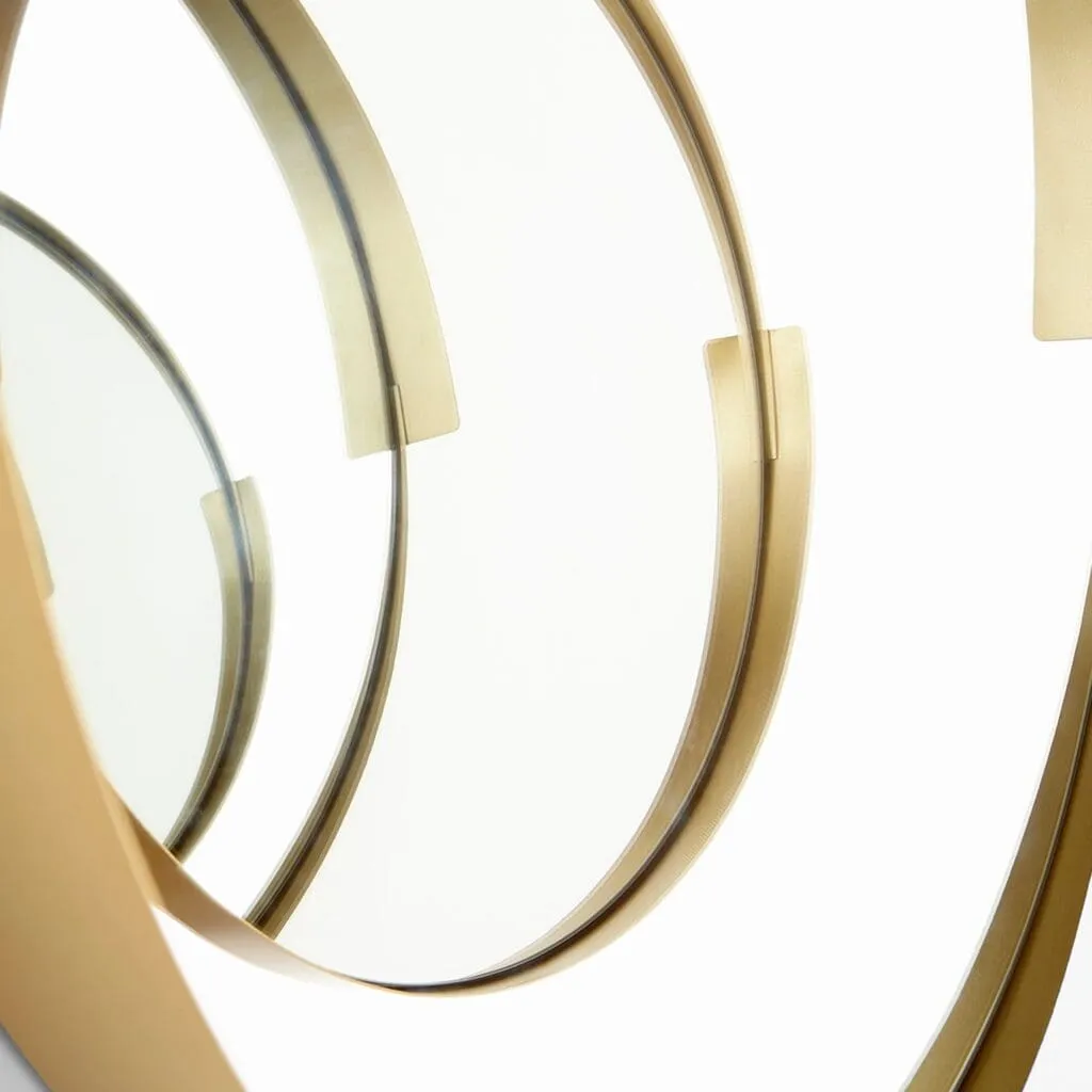 Cyan Design 10515 Gilded Band Mirror - Gold - Medium