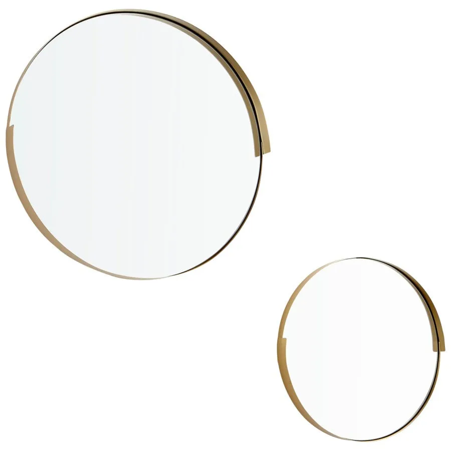 Cyan Design 10515 Gilded Band Mirror - Gold - Medium