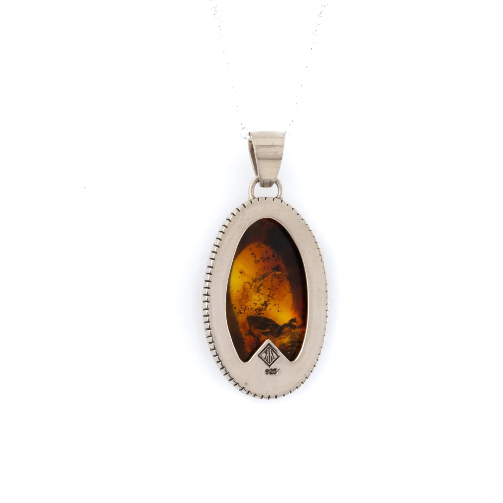 Dark Honey Amber  Pendant