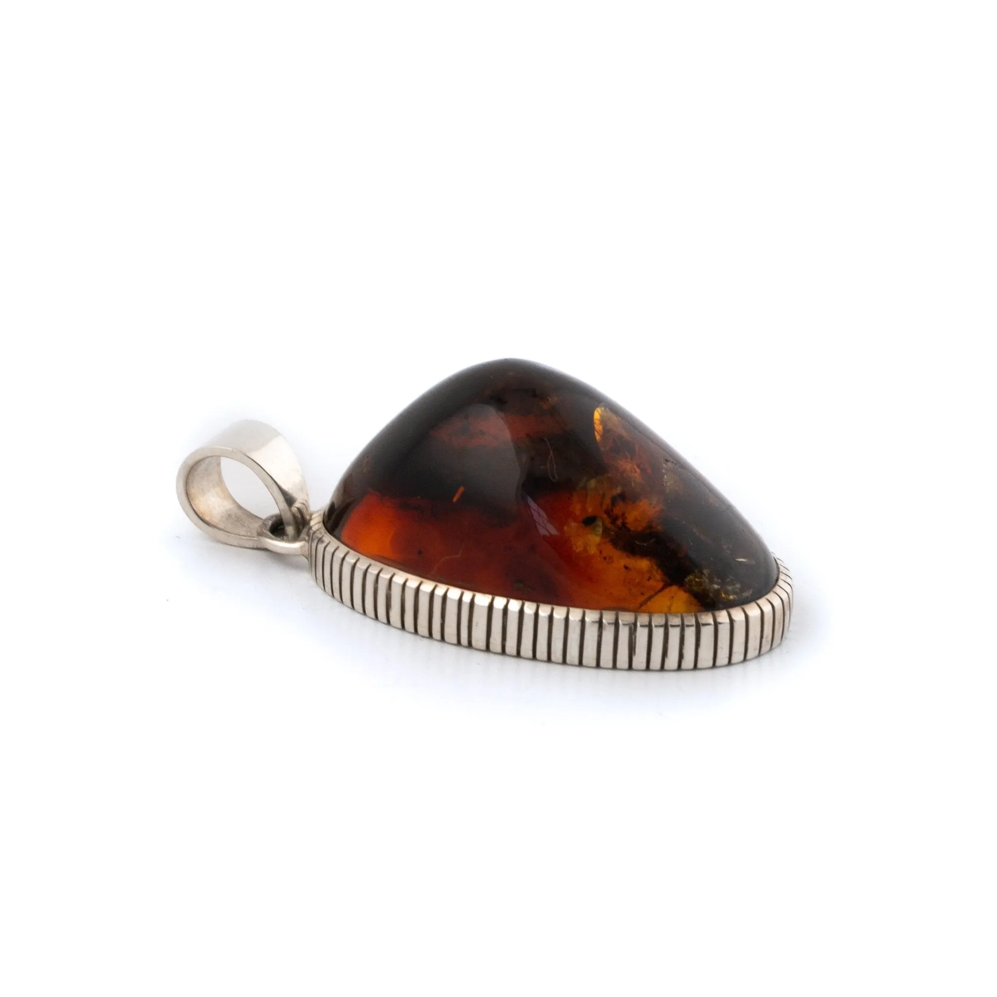 Dark Honey Amber  Pendant