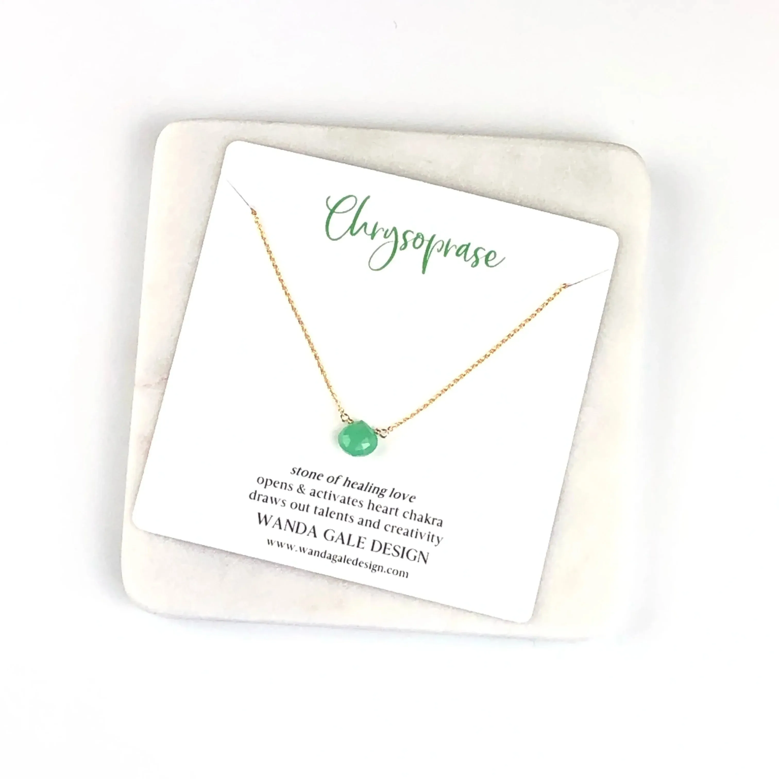 Energy stone necklace - Aquamarine