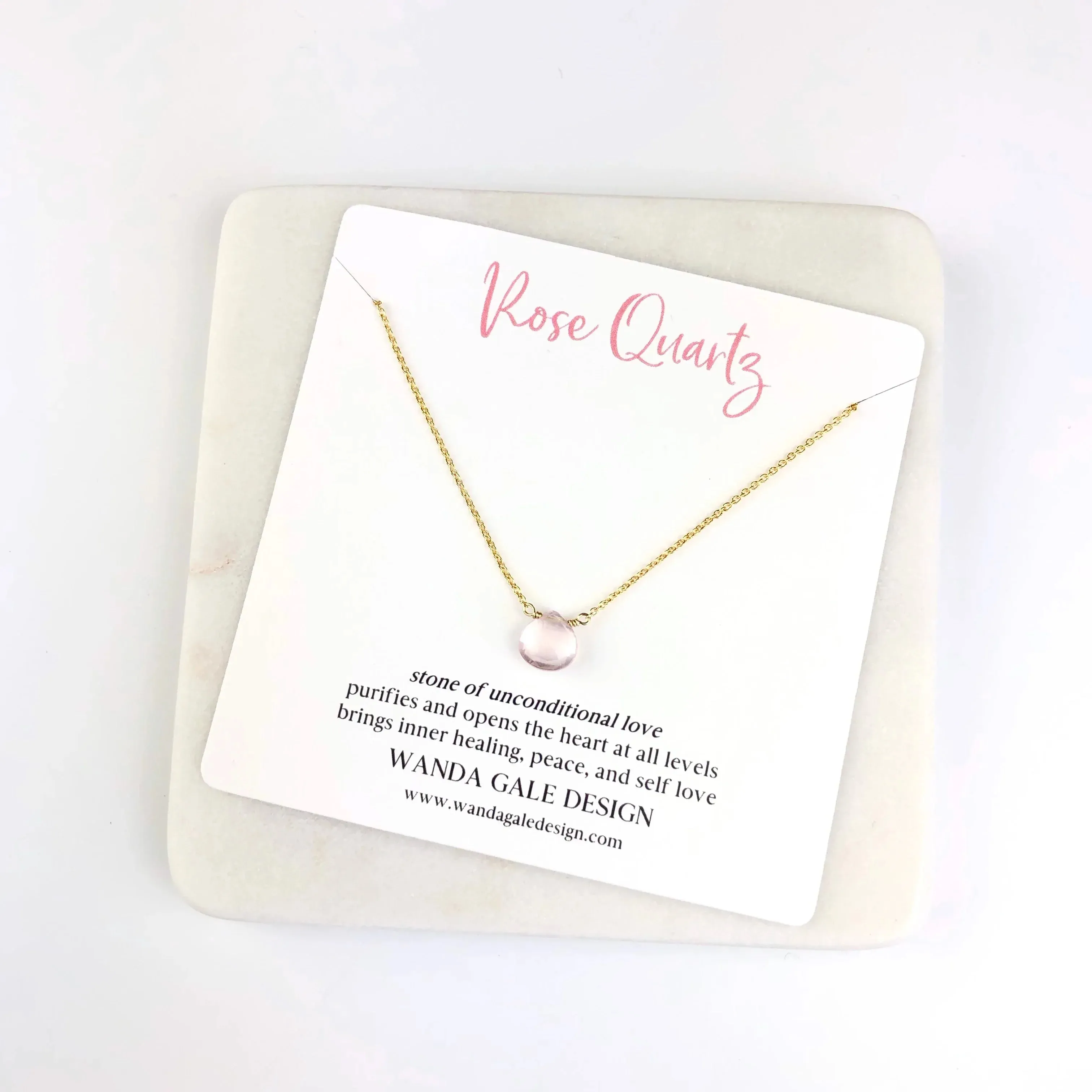 Energy stone necklace - Aquamarine