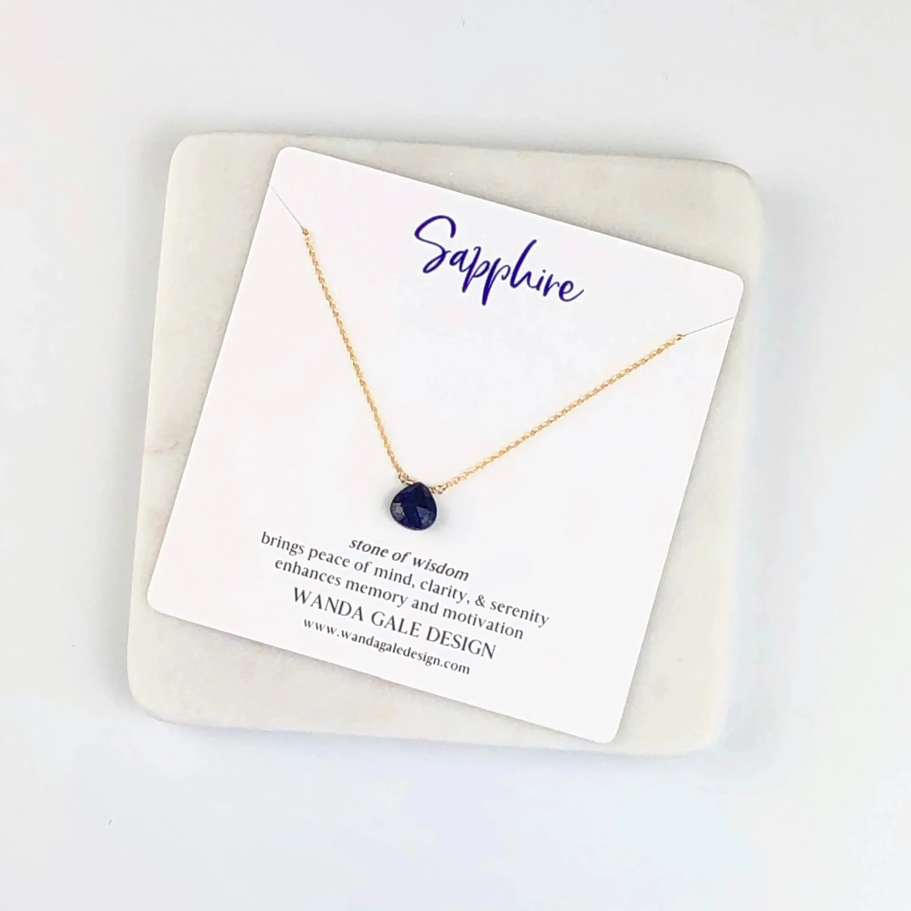 Energy stone necklace - Aquamarine
