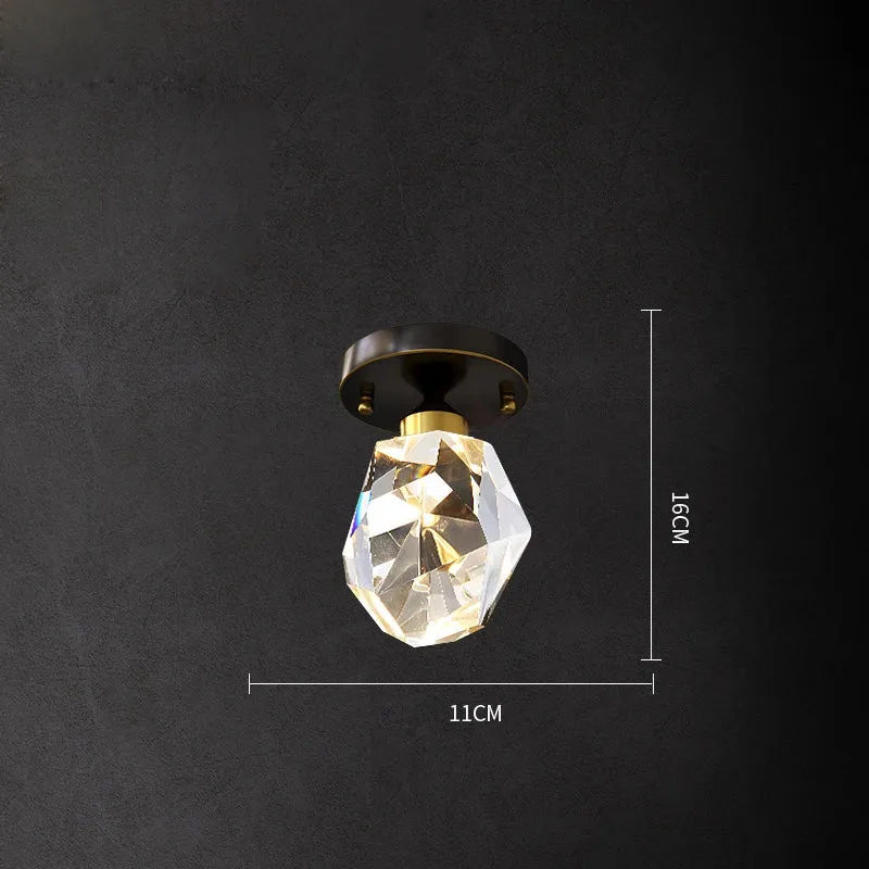 European Gold Black Crystal Chandelier LED Light for Luxury Mansion Home