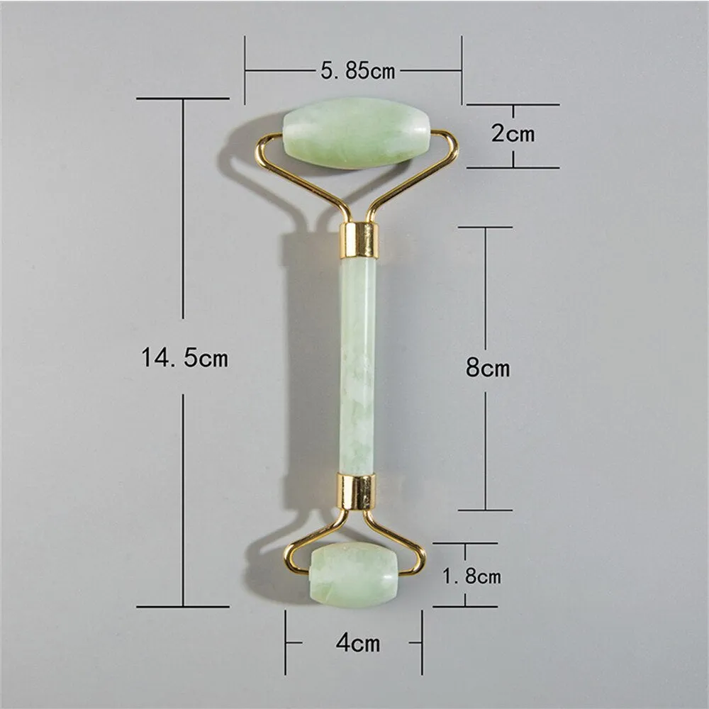 Face Jade Roller Gua Sha Scraper Massager for Neck Body Guasha Eye Massage Face Slimming Therapy Beauty Skincare Tool