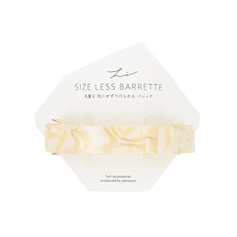 Firm Grip Marble Arch Barrette