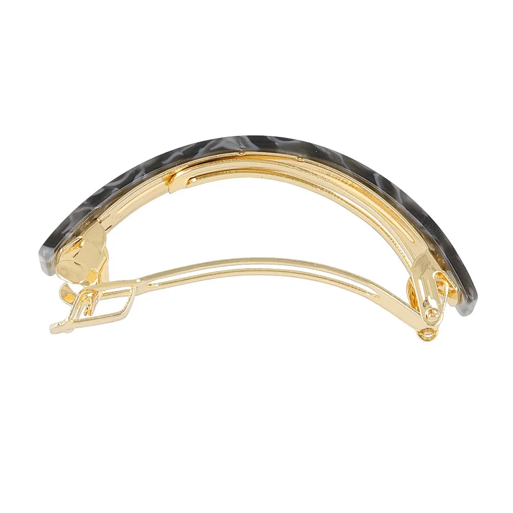Firm Grip Marble Arch Barrette