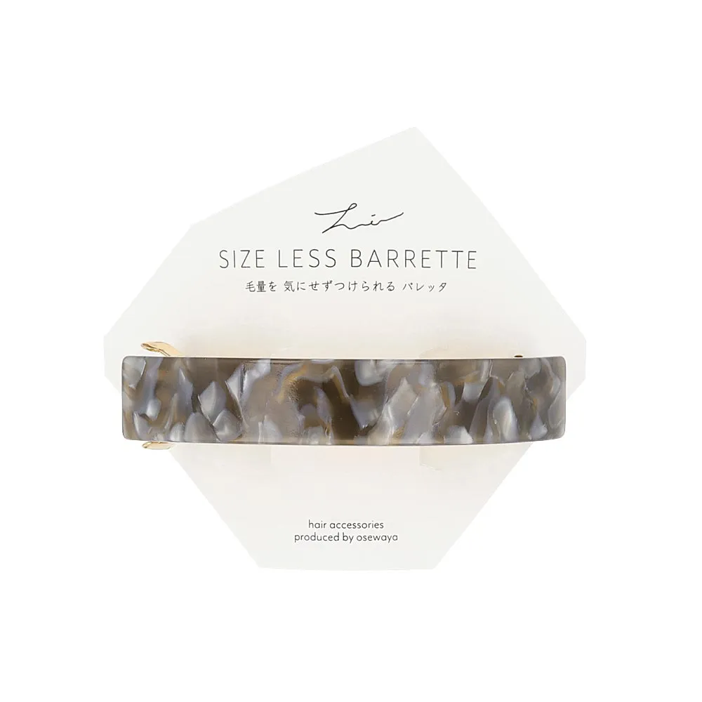 Firm Grip Marble Arch Barrette