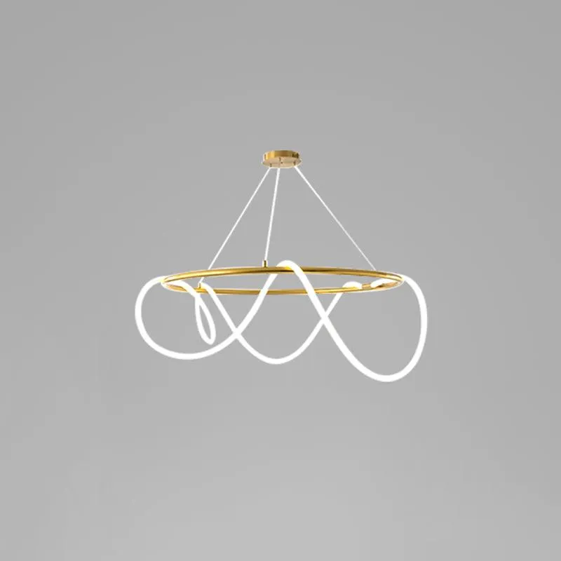 Flexible Linear Curve Chandelier