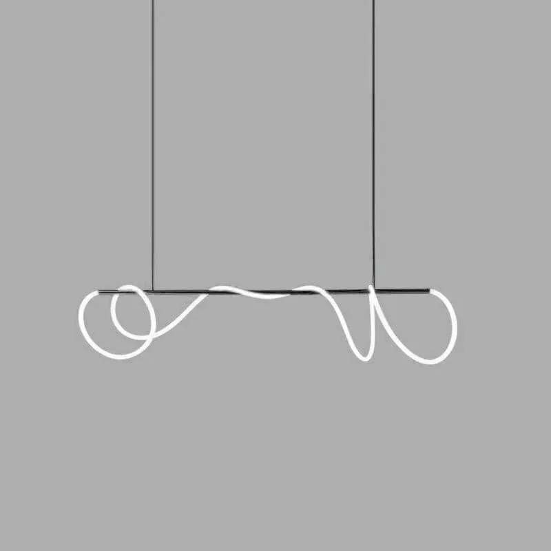 Flexible Linear Curve Chandelier