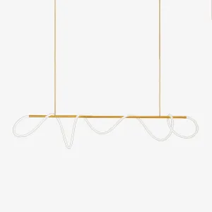 Flexible Linear Curve Chandelier