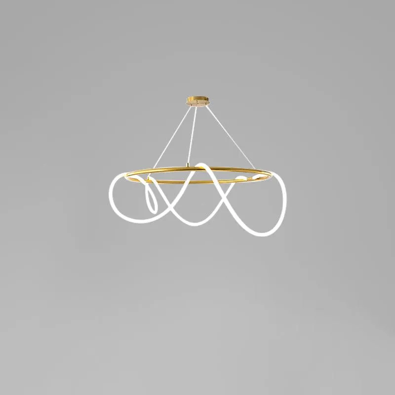 Flexible Linear Curve Chandelier