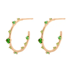 Galaxy Hoops, Ombré Green