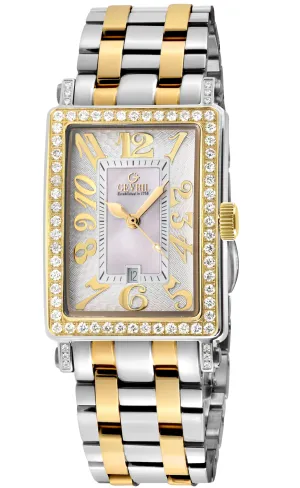 Gevril Women's Avenue of Americas Mini Diamond 32mm Quartz Watch 7544YLB