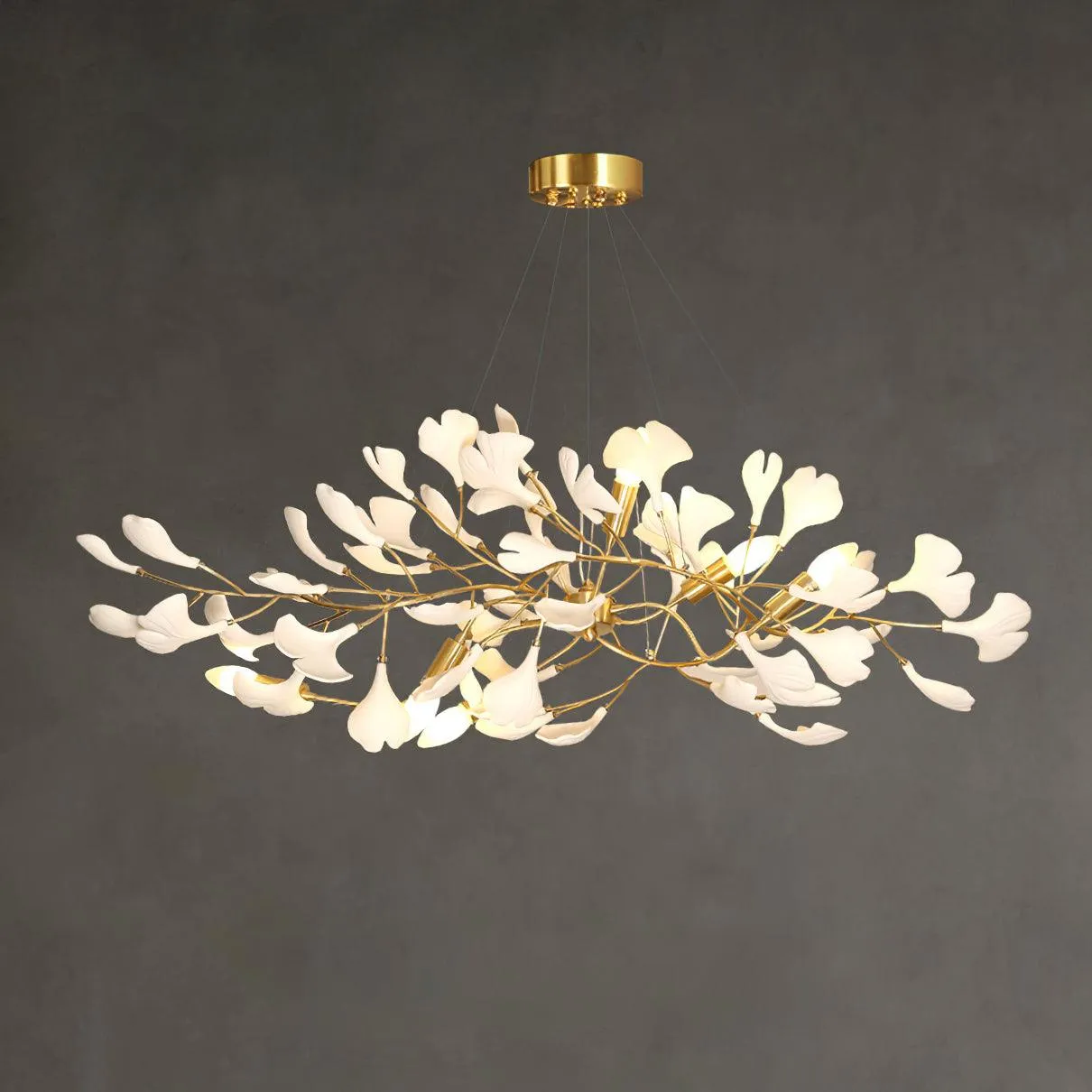 Gingko Chandelier I
