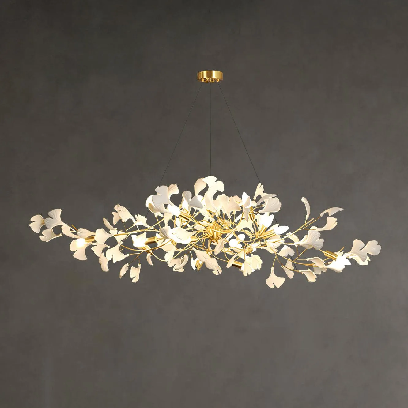 Gingko Chandelier I