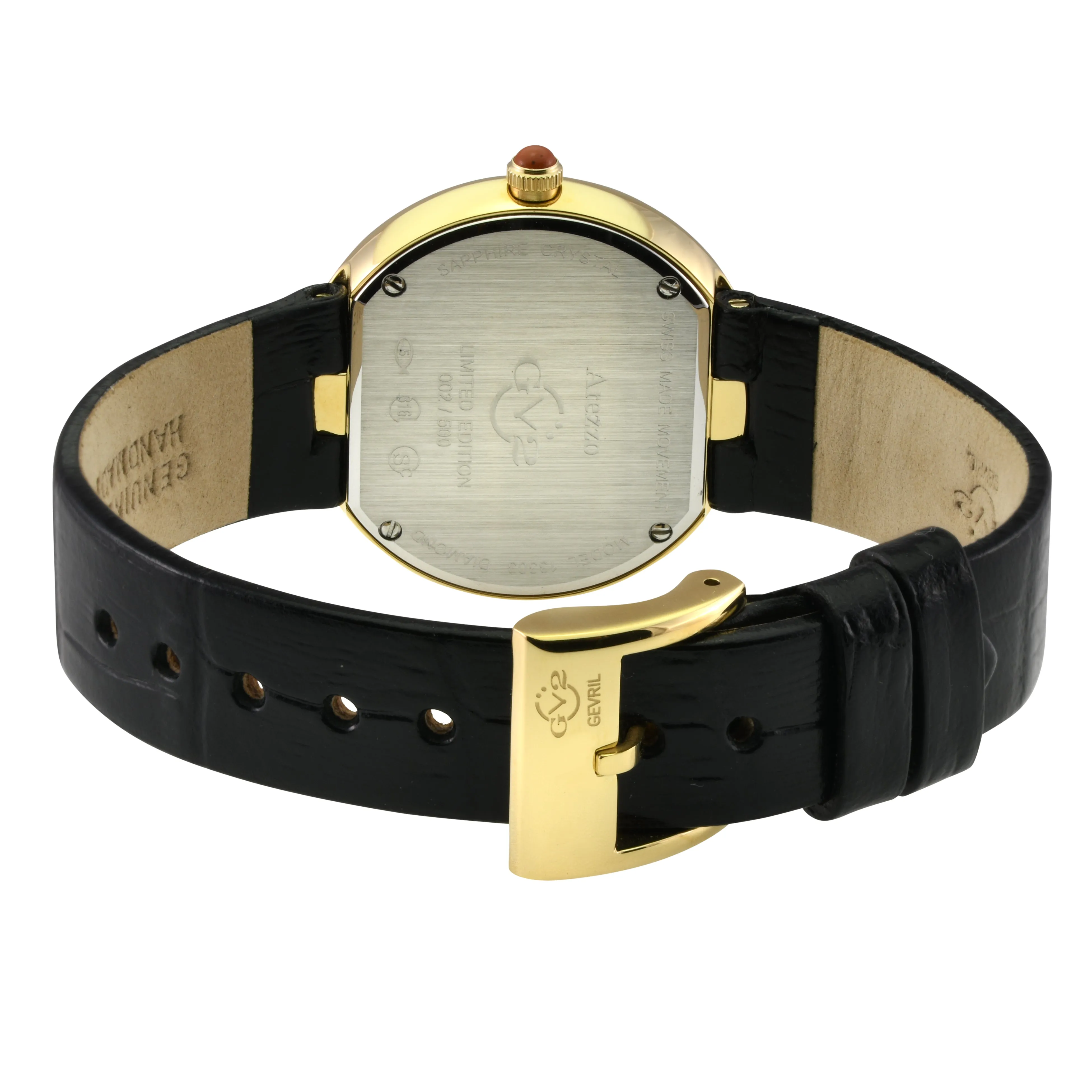 GV2 by Gevril Women's Arezzo 33mm Quartz Watch 13303
