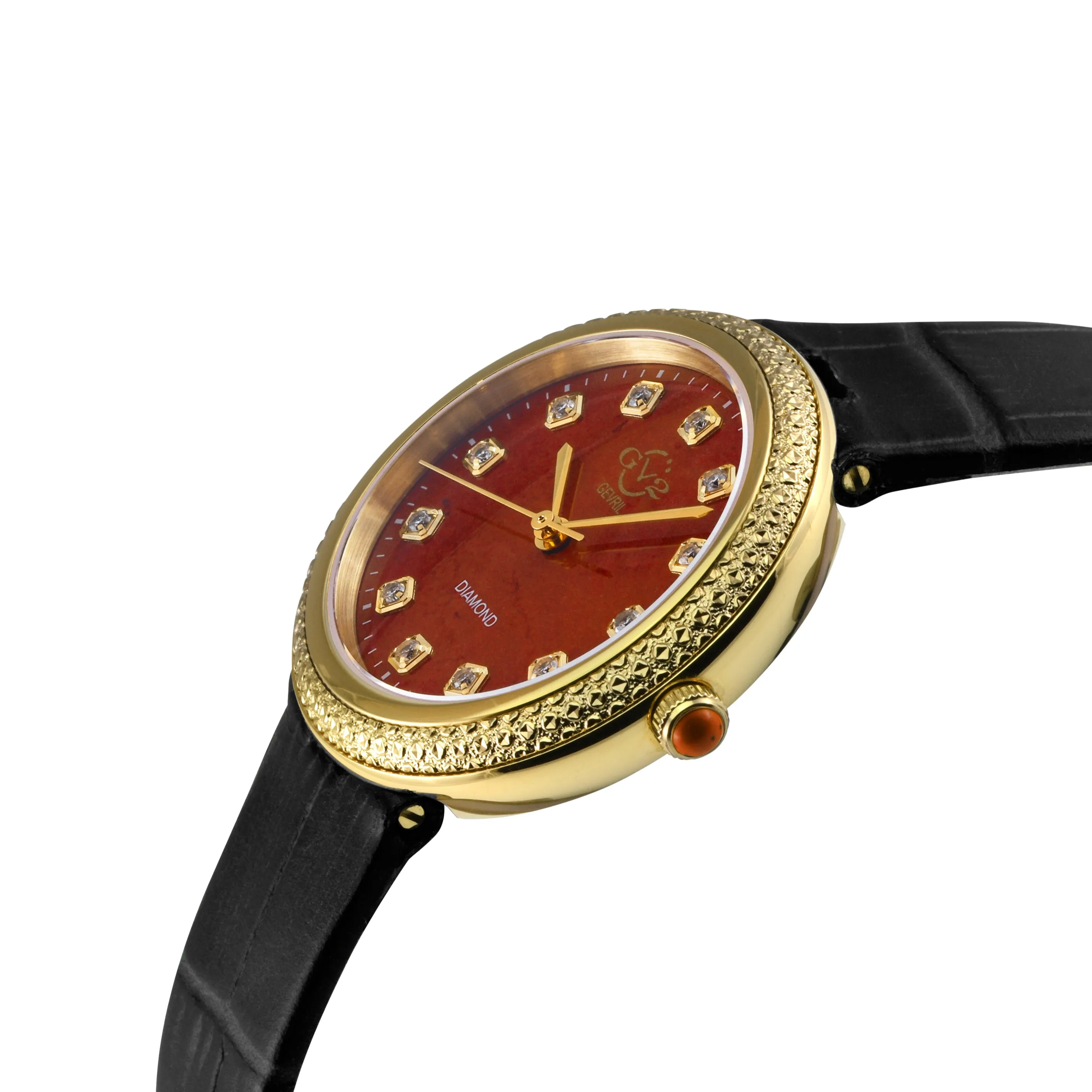 GV2 by Gevril Women's Arezzo 33mm Quartz Watch 13303