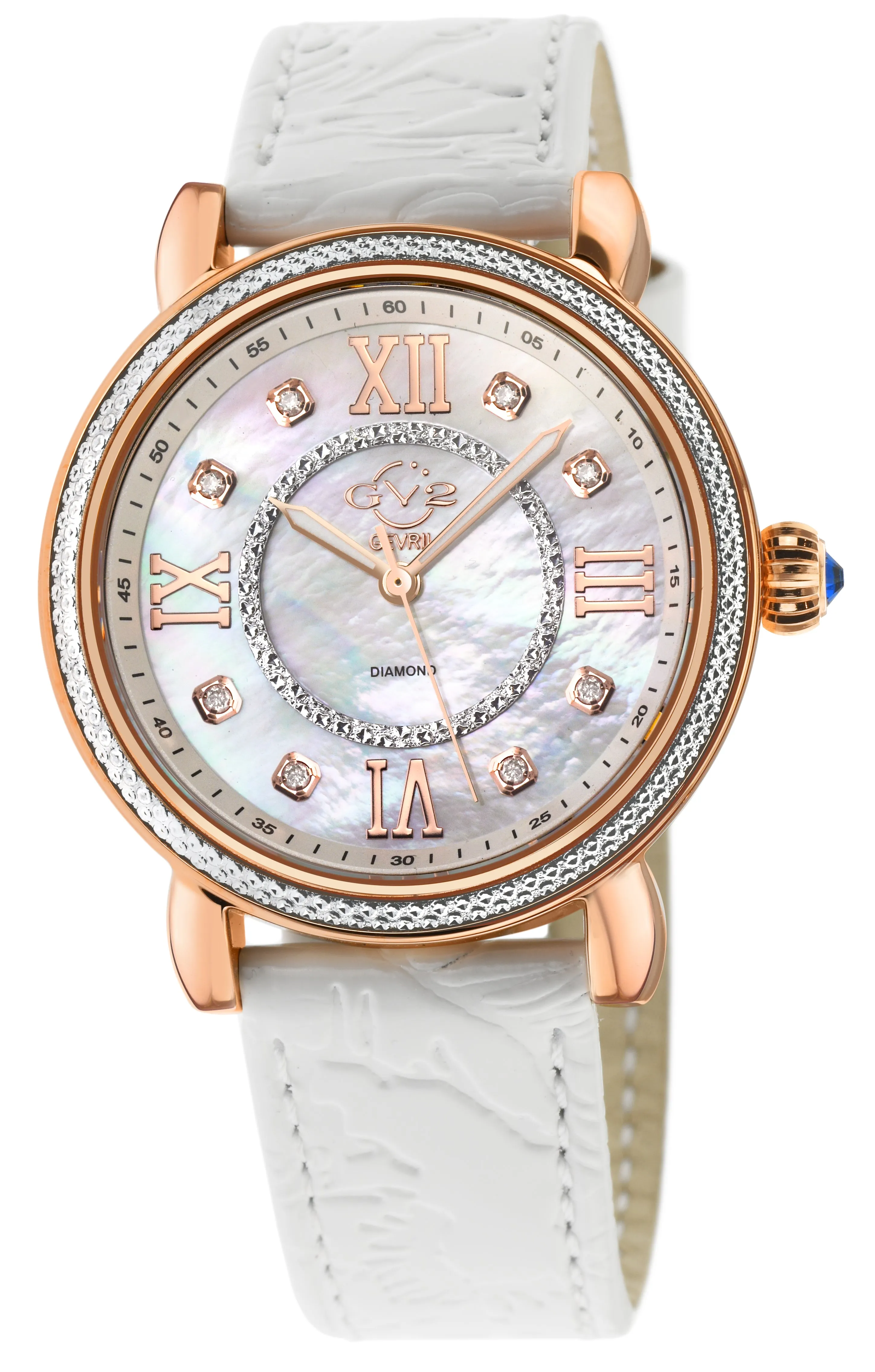 GV2 by Gevril Women's Marsala 37mm Quartz Watch 9863