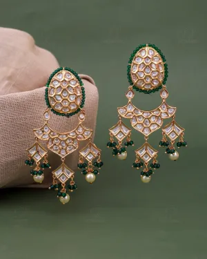 Hema 22k Gold Plated Danglers